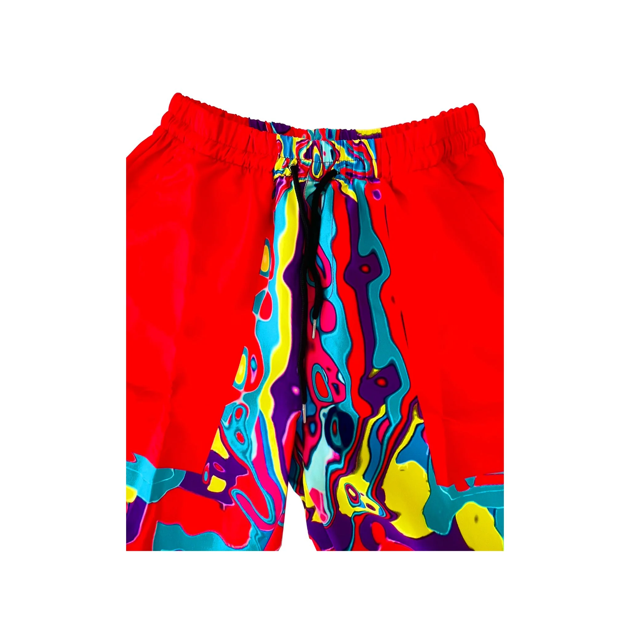 RED BOWLING SHORTS - Image 4
